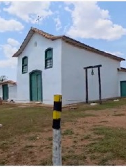 Danielly Engenharia - Engenheira Civil - Vistoria para aferição do estado de conservação da CAPELA DE SÃO JOÃO BATISTA, GOIÁS-GO